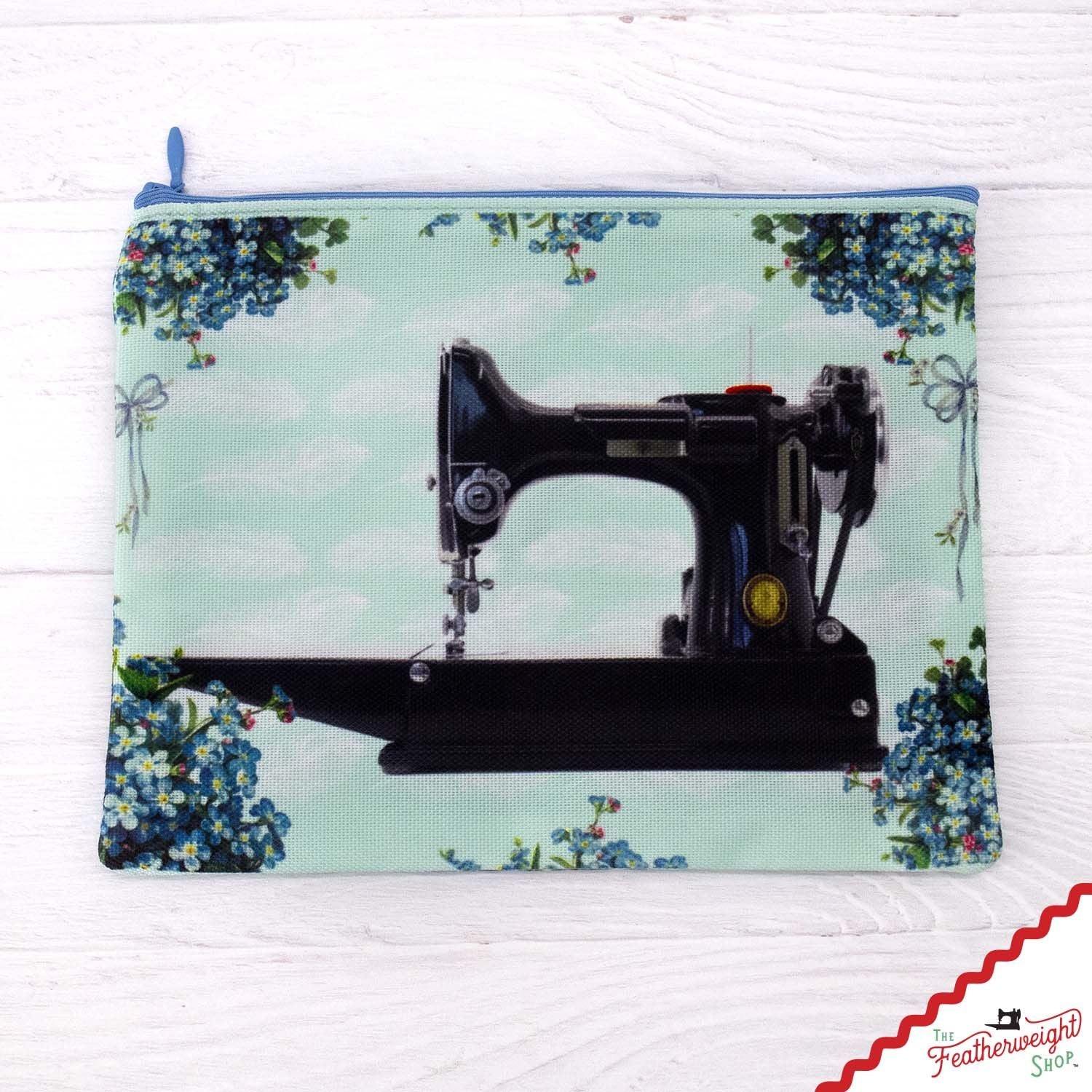 Bag, Forget-Me-Not Featherweight Zipper POUCH