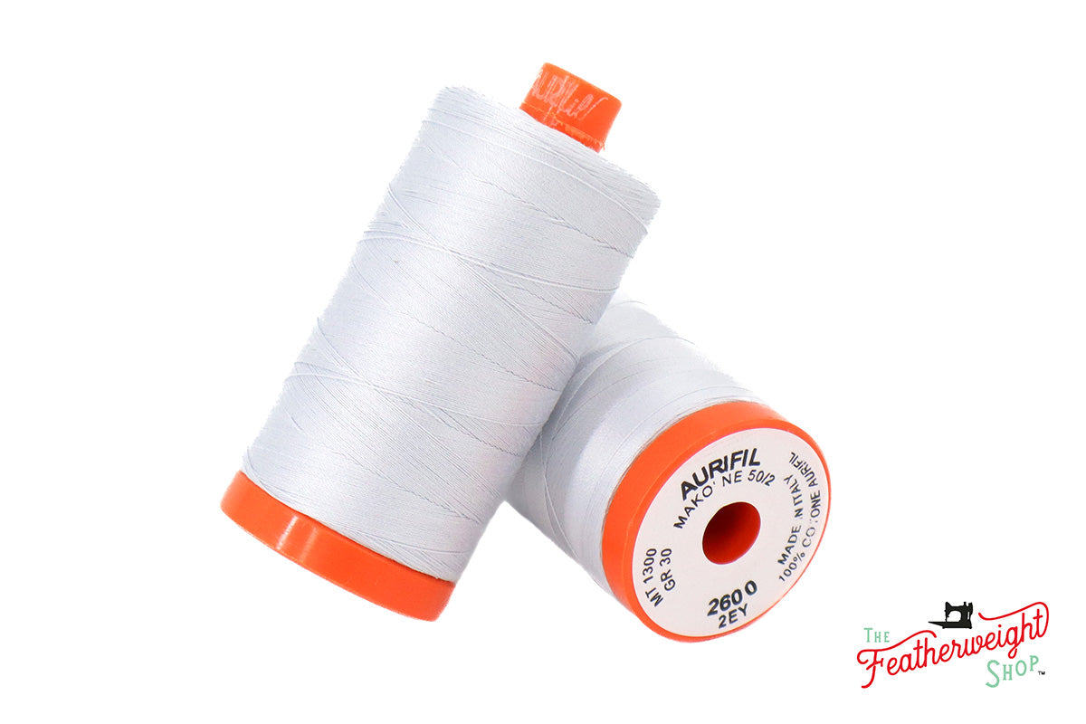 Aurifil Thread 50wt Cotton - 1300 Meter Spool
