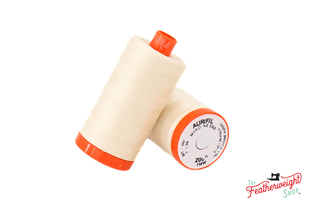 Aurifil Thread 50wt Cotton - 1300 Meter Spool