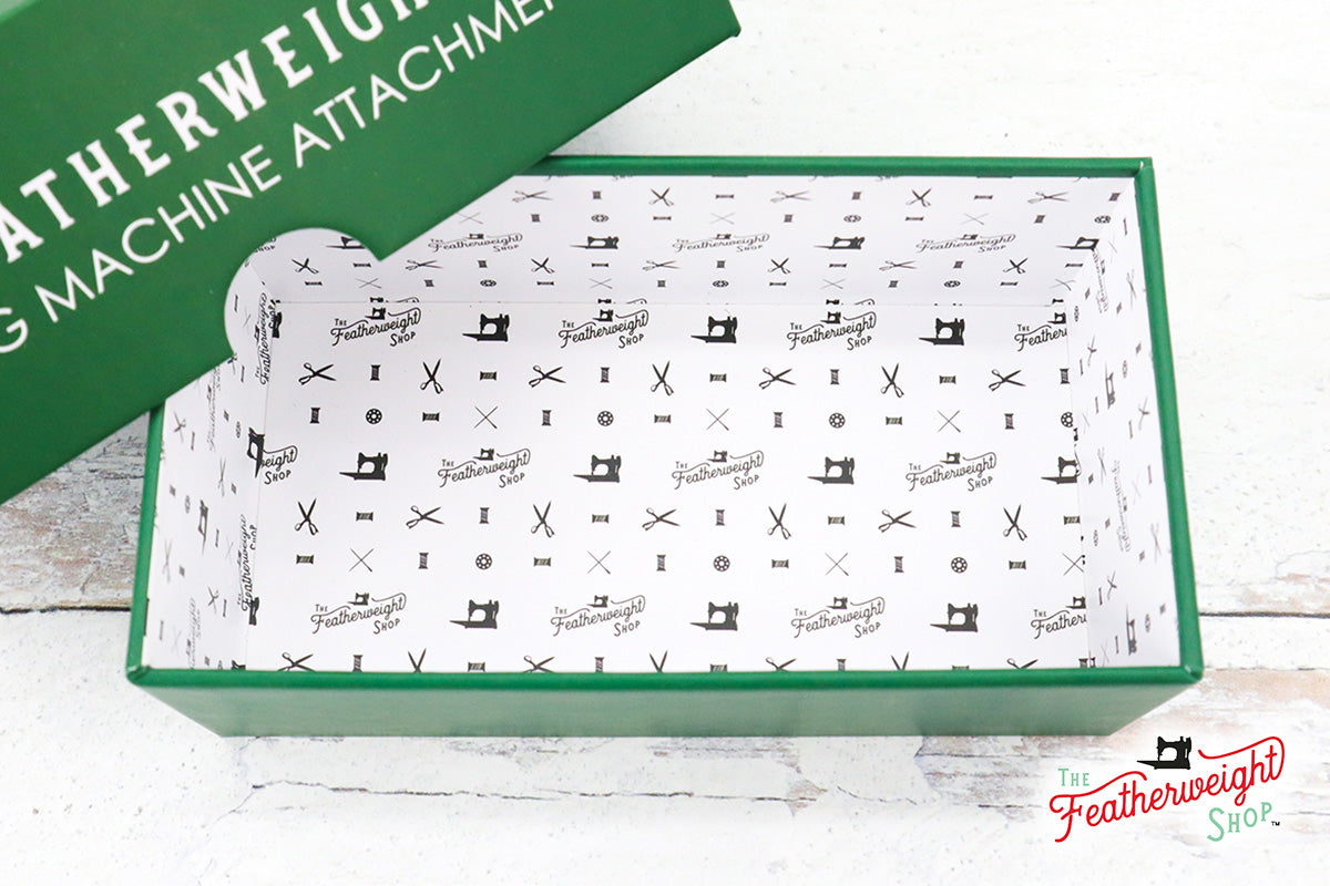 Attachments Box EMPTY, Singer Featherweight