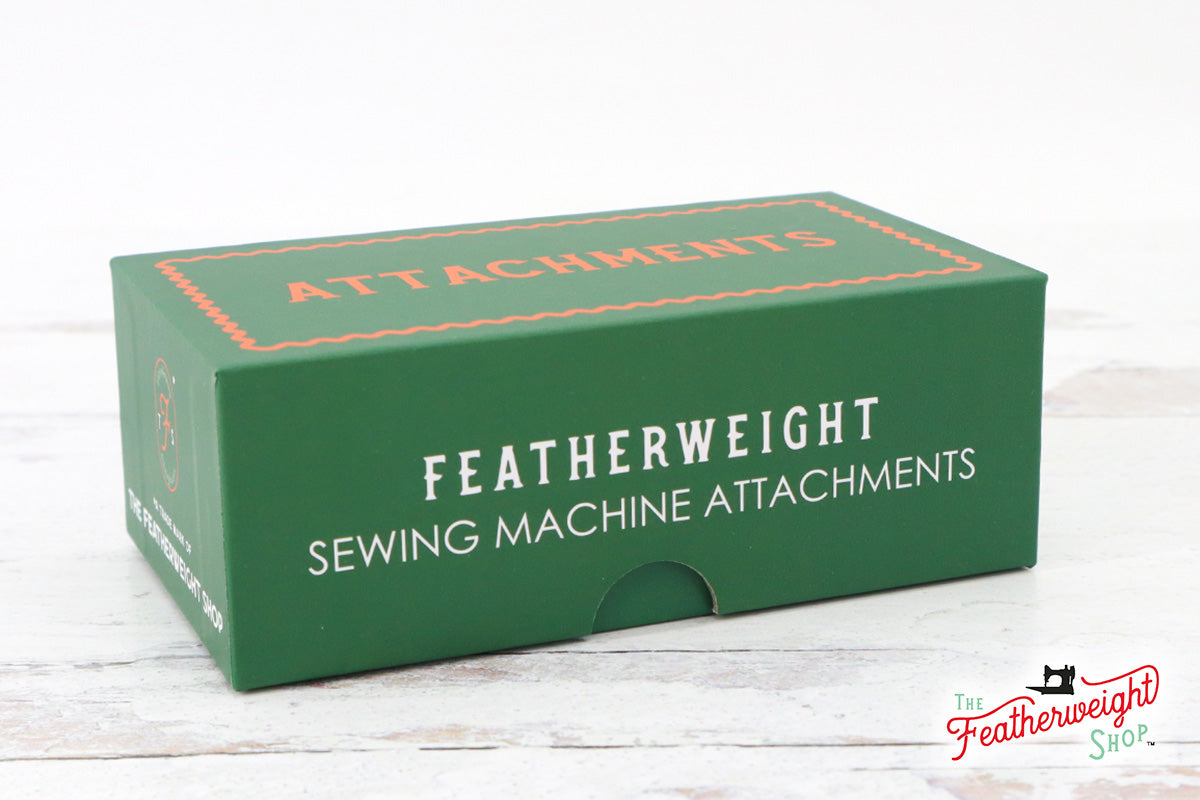 Attachments Box EMPTY, Singer Featherweight