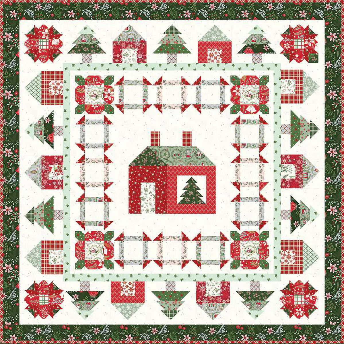 PATTERN, HOLLY LANE Quilt by Beverly McCullough