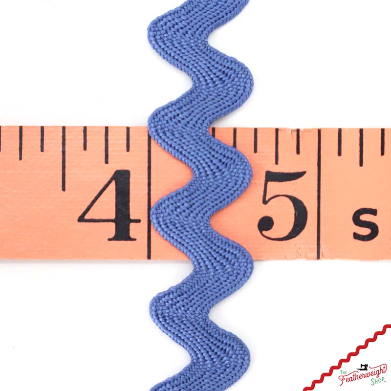 5/8" Inch DENIM VINTAGE TRIM Large RIC RAC by Lori Holt (by the yard)