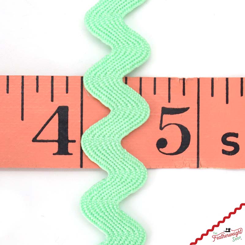 5/8" Inch SWEET MINT VINTAGE TRIM Large RIC RAC by Lori Holt (by the yard)