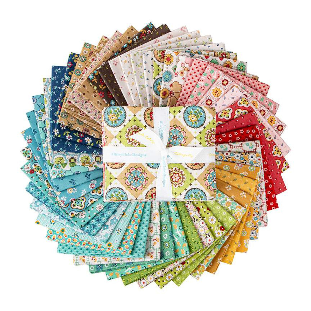 Fabric, Mercantile by Lori Holt - FAT QUARTER BUNDLE