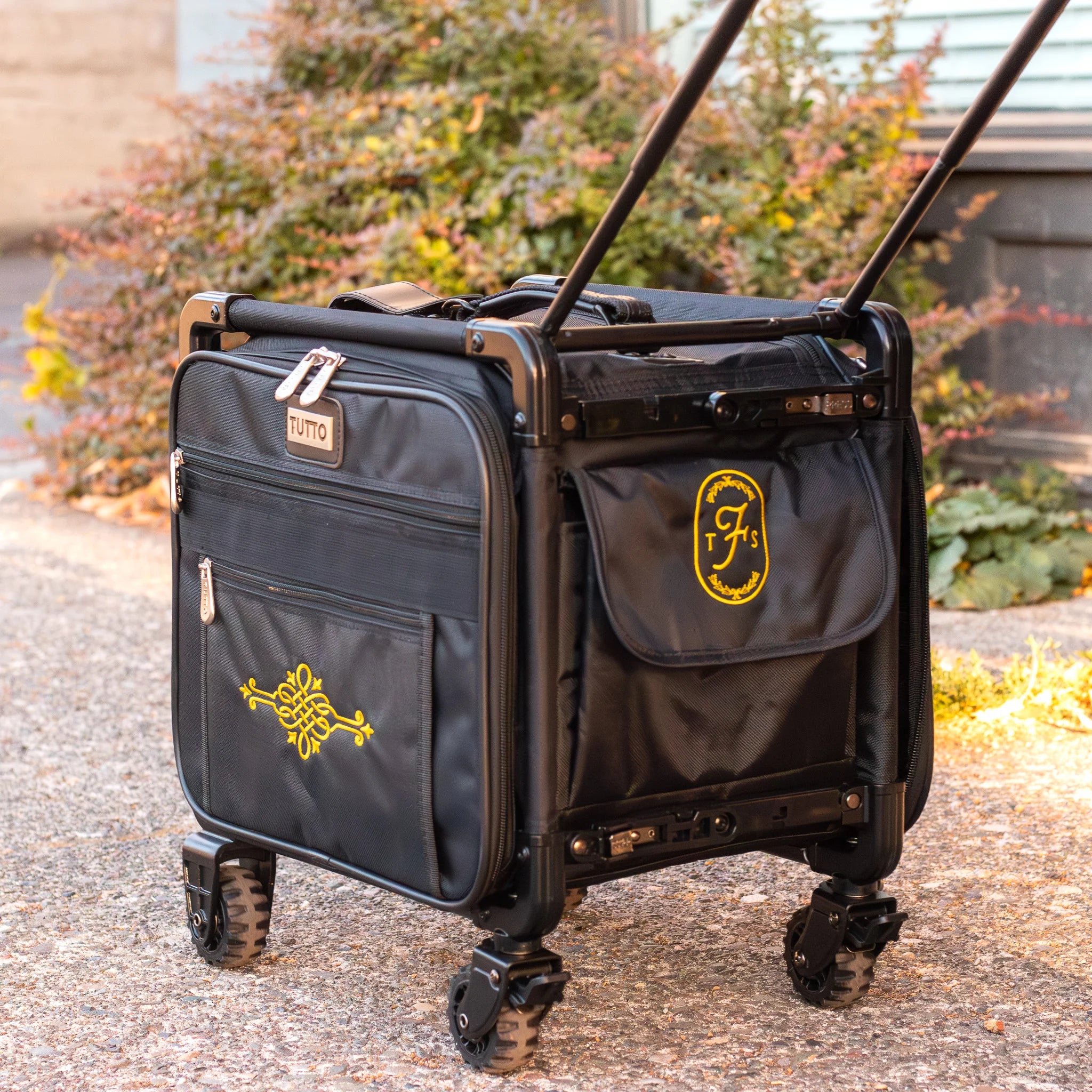 BAG, Featherweight Flyer Rolling Tote by Tutto fits Singer Featherweight 221 & 222