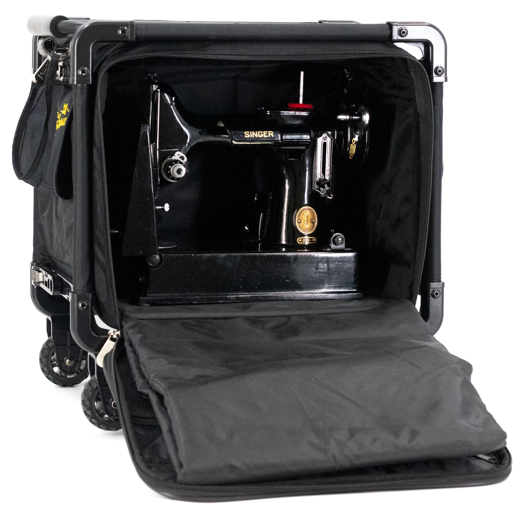 BAG, Featherweight Flyer Rolling Tote by Tutto fits Singer Featherweight 221 & 222