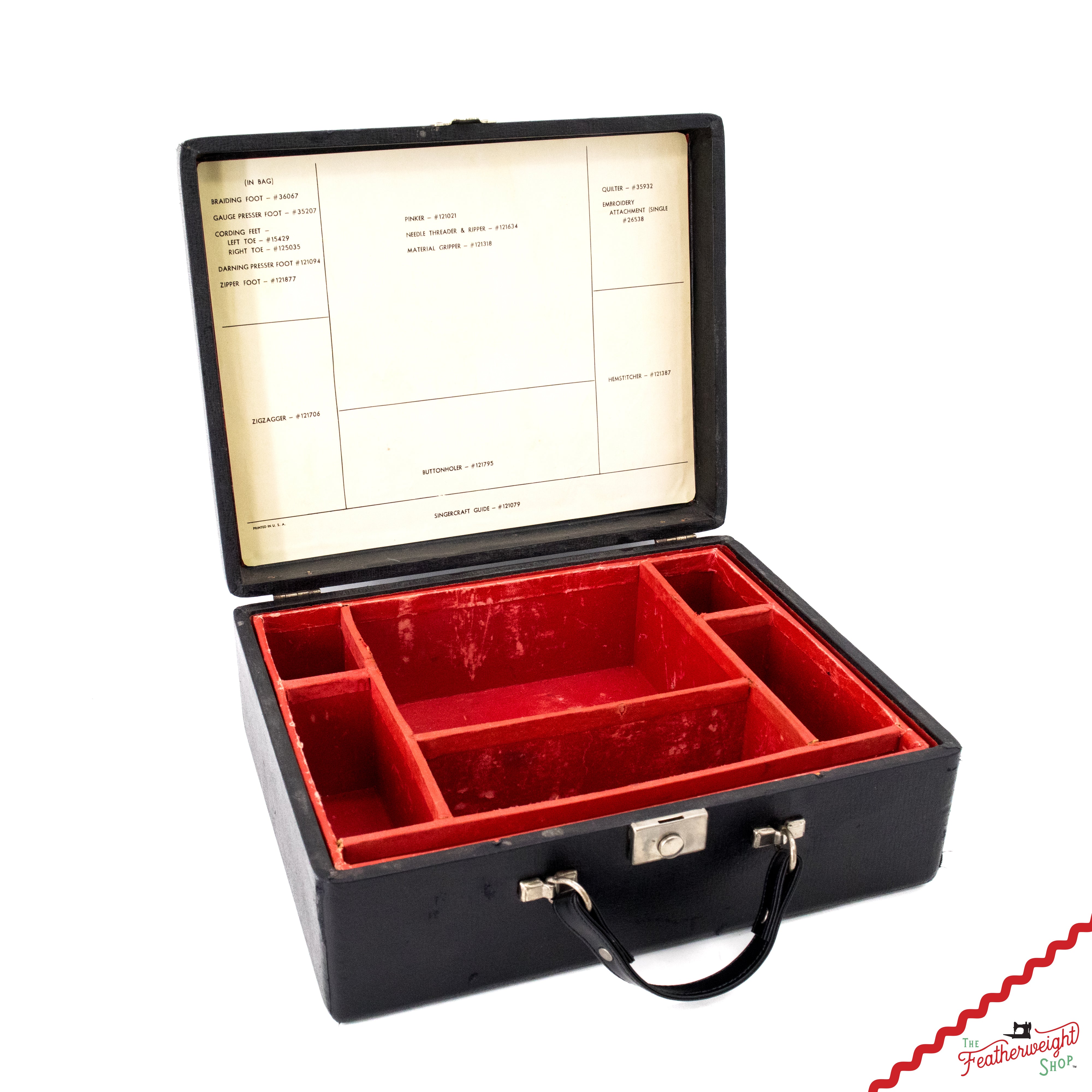 Singer Fashion Aids Attachments Case (Vintage Original)