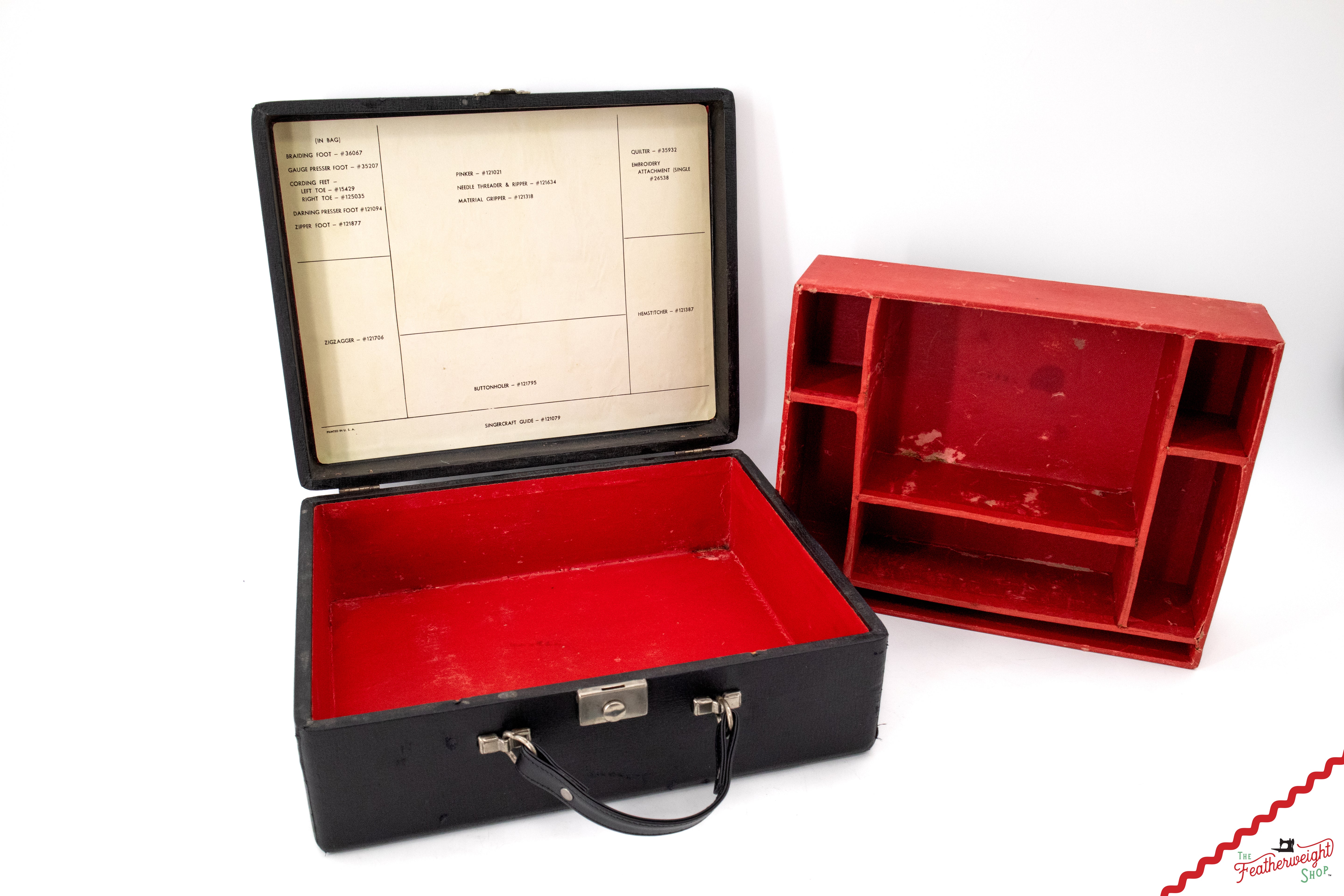 Singer Fashion Aids Attachments Case (Vintage Original)