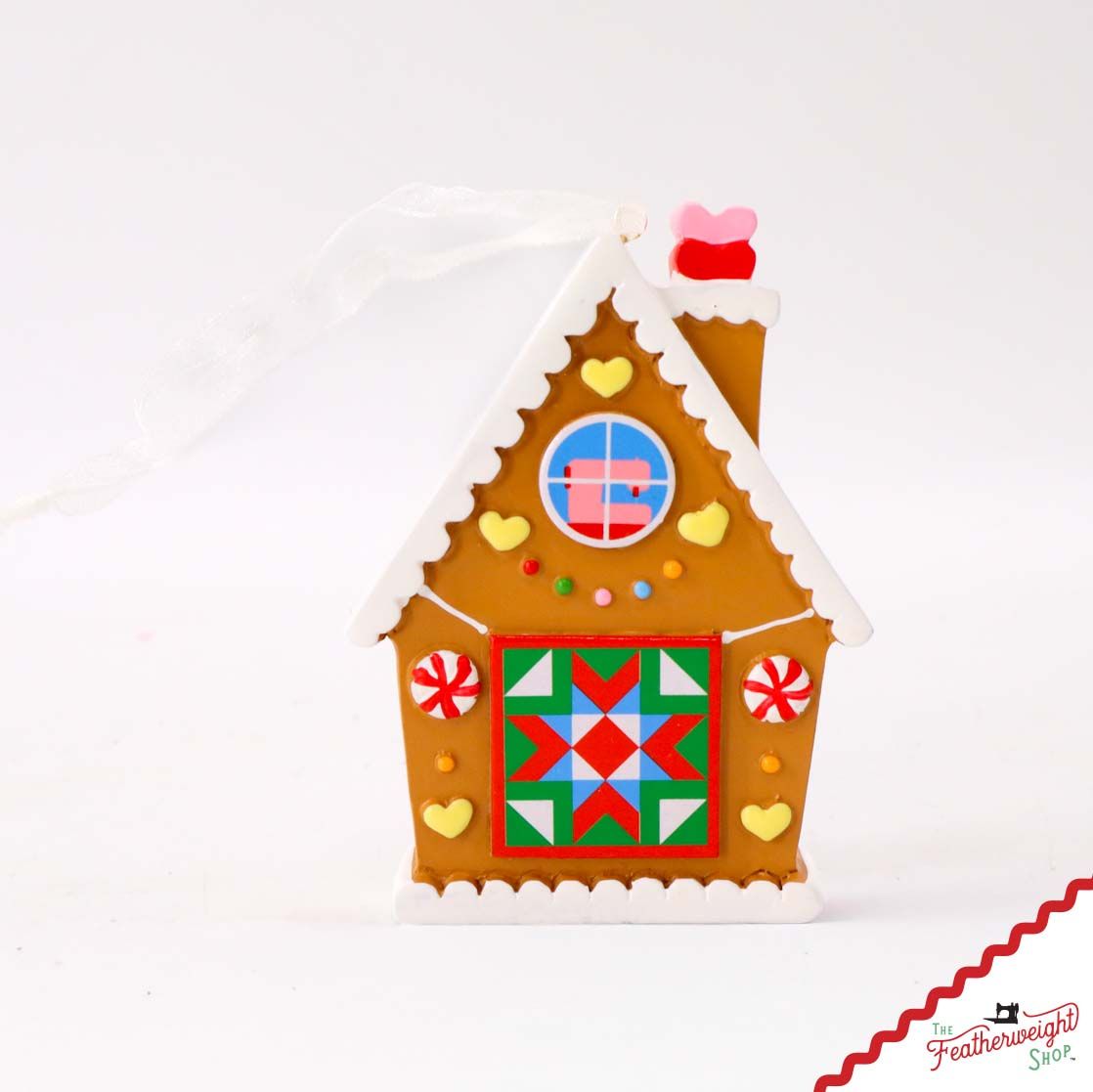 Christmas ORNAMENT, Sew Cute Gingerbread House by Cathe Holden