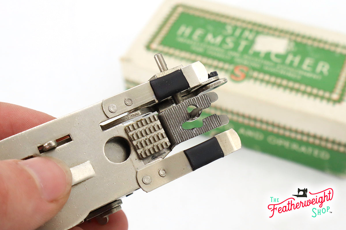 Hemstitcher and Picot Edger Attachment, Singer (Vintage Original)