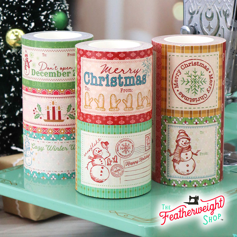 Washi Tape, Home Town Holiday Christmas Labels by Lori Holt