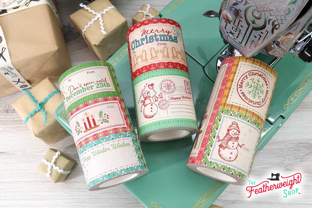 Washi Tape, Home Town Holiday Christmas Labels by Lori Holt