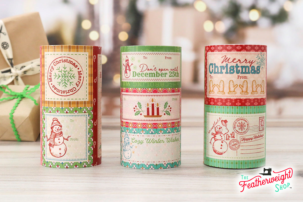 Washi Tape, Home Town Holiday Christmas Labels by Lori Holt