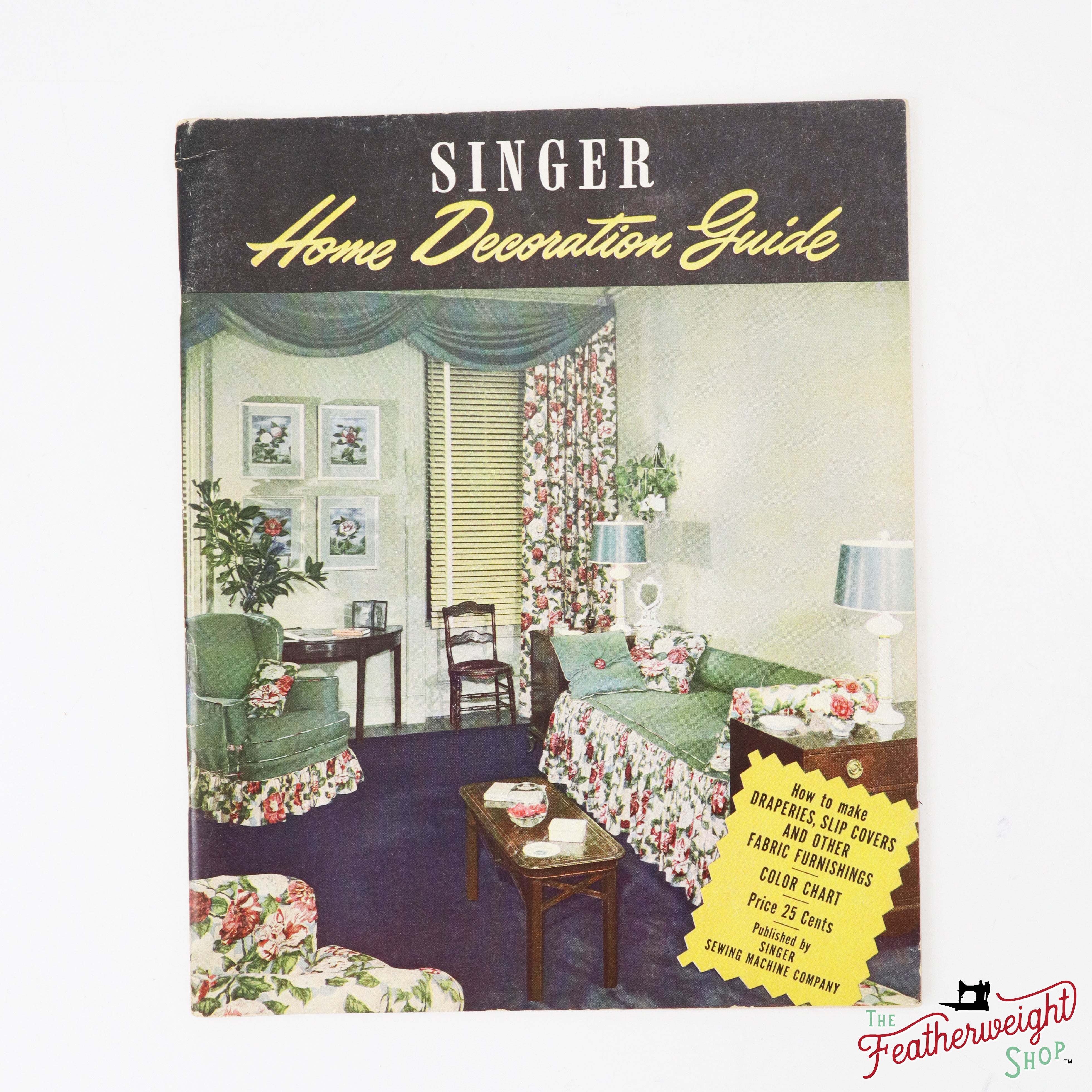 Book, Singer Home Decoration Guide (Vintage Original)