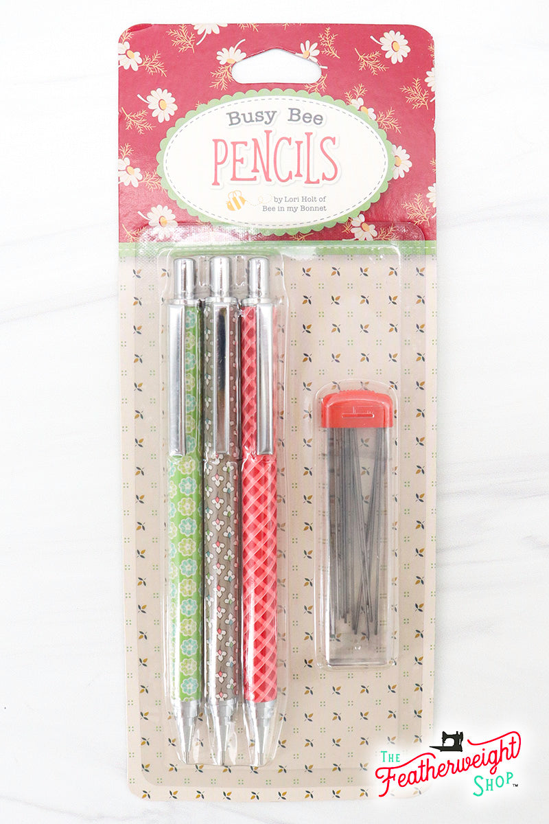 Mechanical Pencil Set BUSY BEE by Lori Holt (Set of 3)