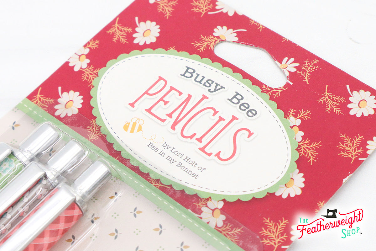 Mechanical Pencil Set BUSY BEE by Lori Holt (Set of 3)