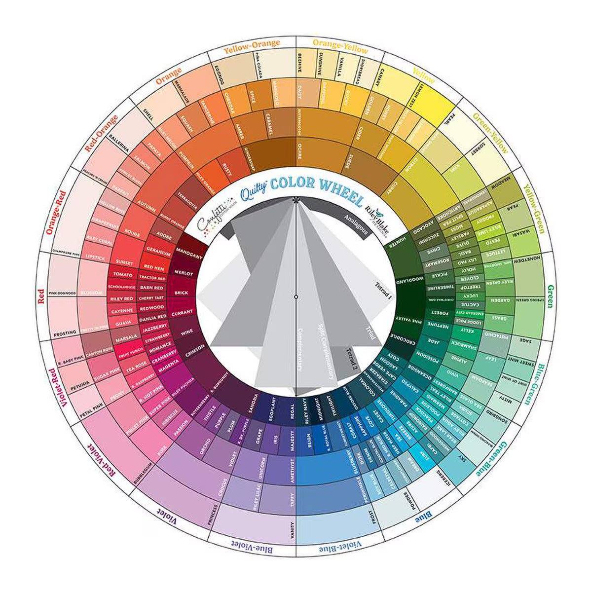 Quilty Color Wheel