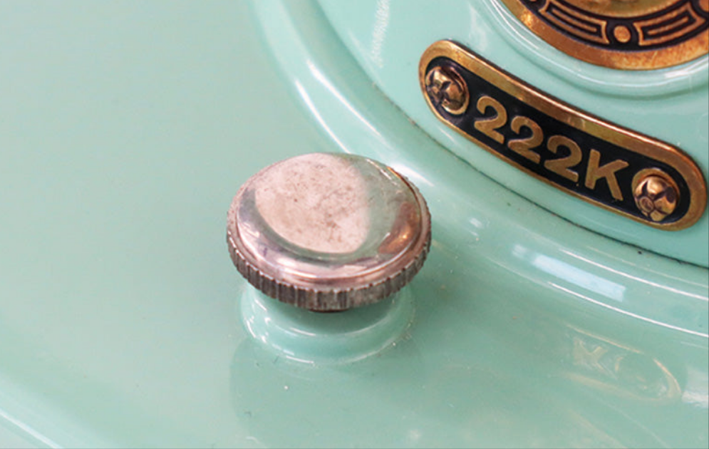 Screw,  222K Cloth Plate Thumb Set Screw - NEW (made to look vintage)