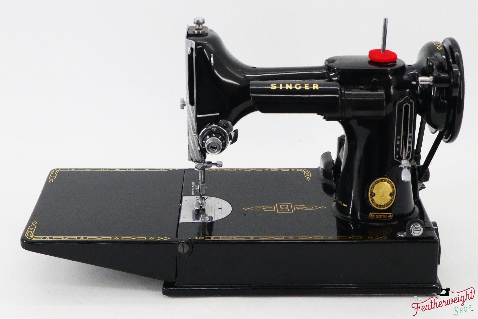 Singer Featherweight 221K Sewing Machine, 1957 - EM0166