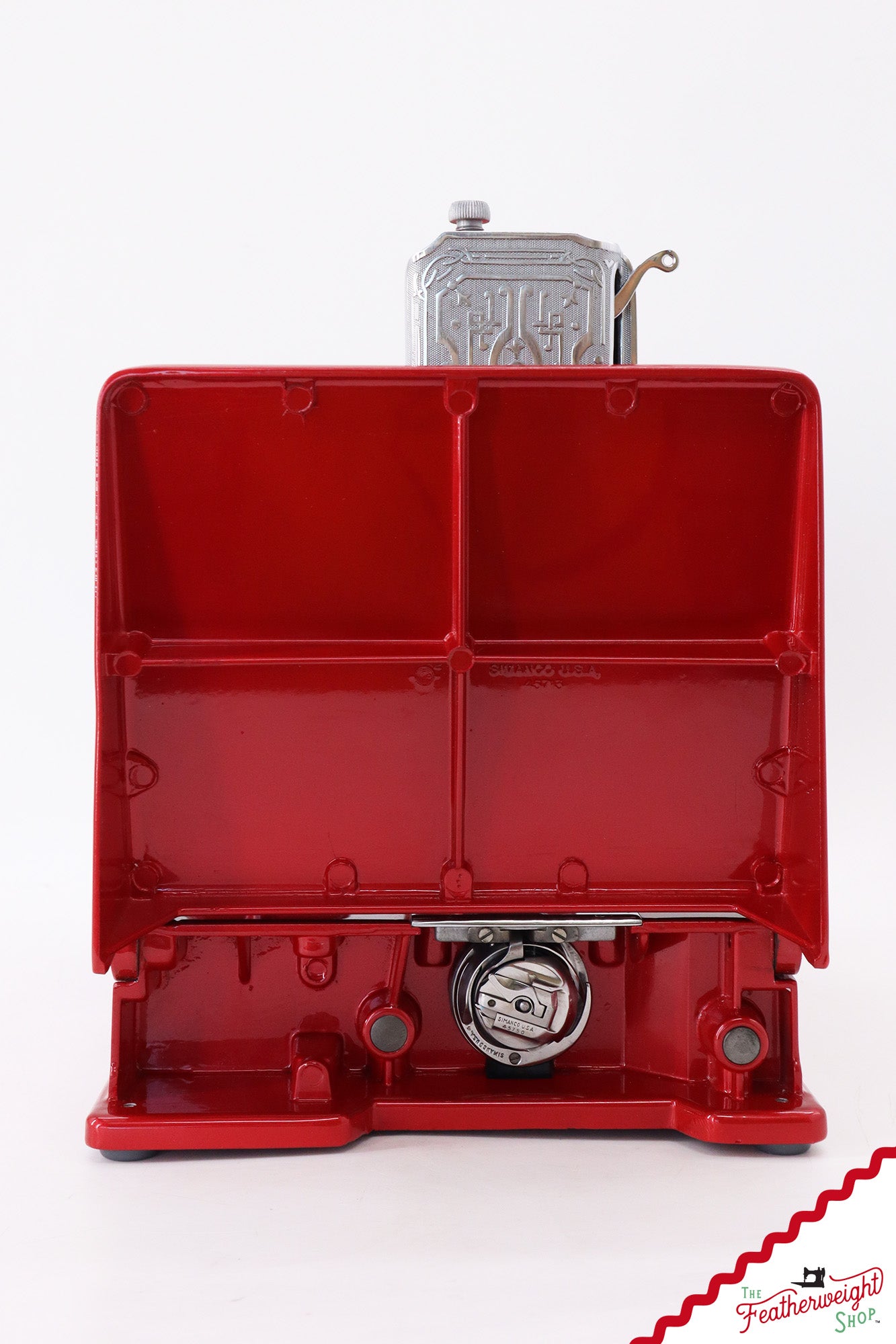 Singer Featherweight 221 AG823*** - Fully Restored in Cany Apple Red