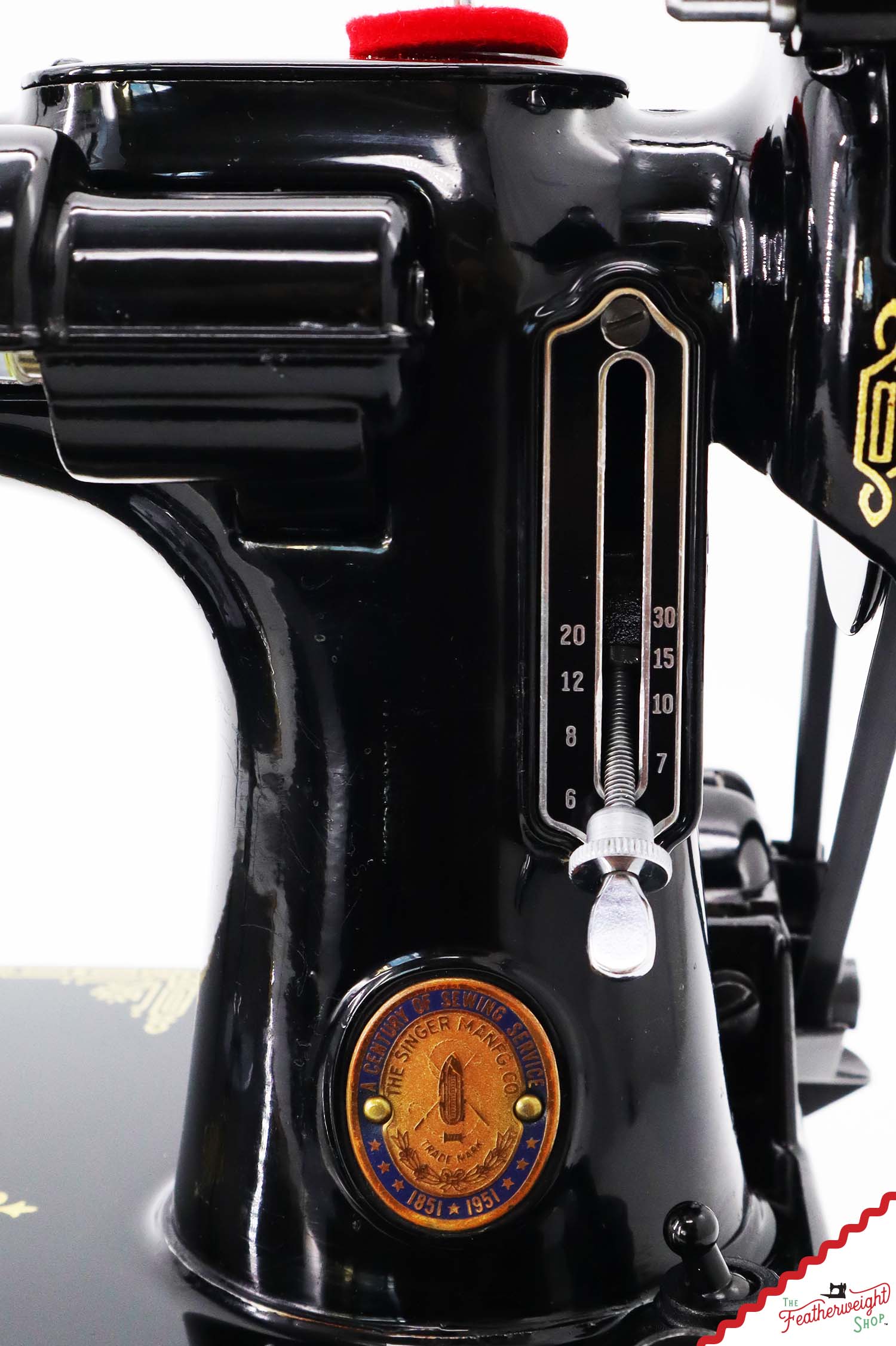 Singer Featherweight 221 Sewing Machine, Centennial: AK097***