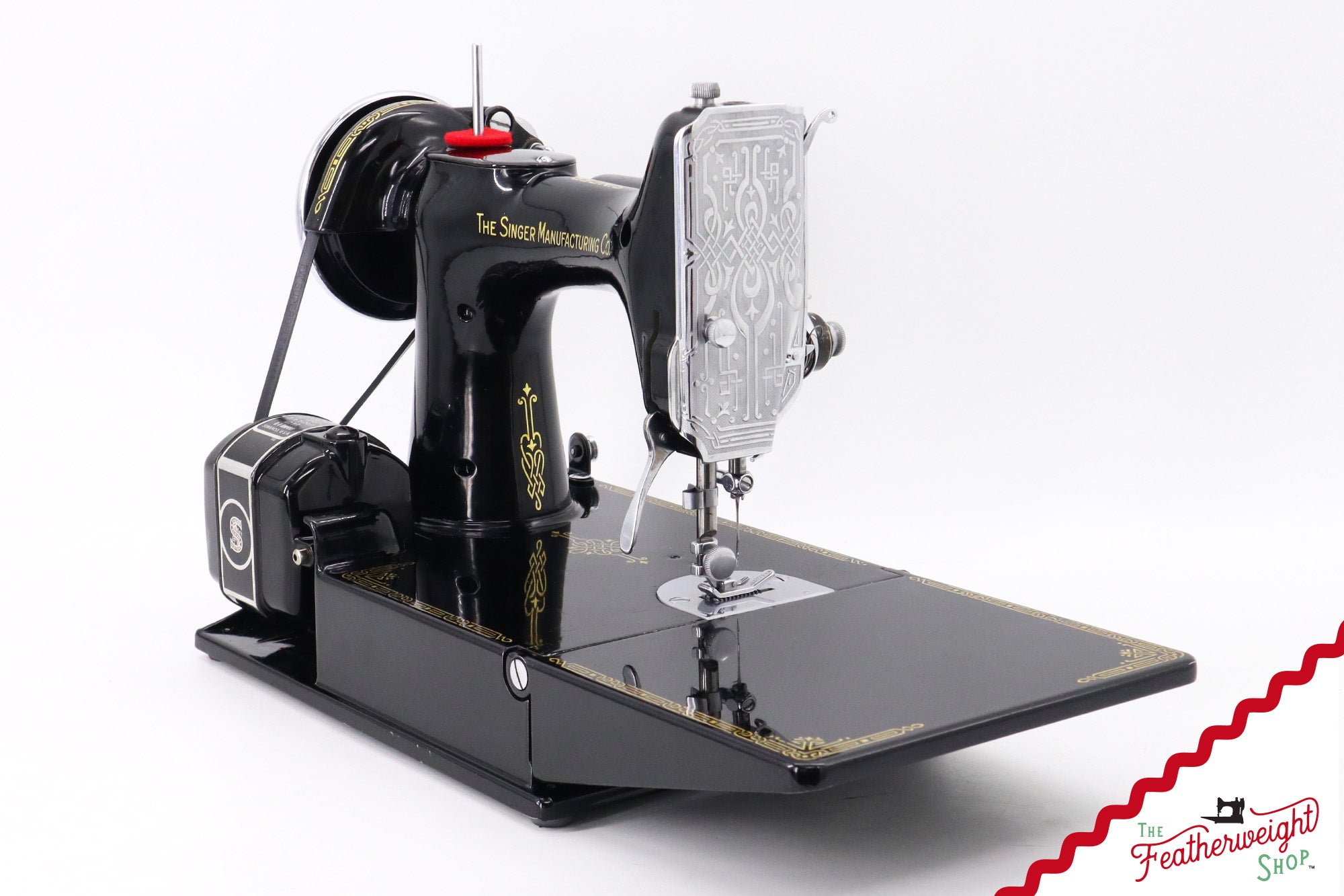 Singer Featherweight Top Decal 221 Sewing Machine, AF3859** - SCARCE