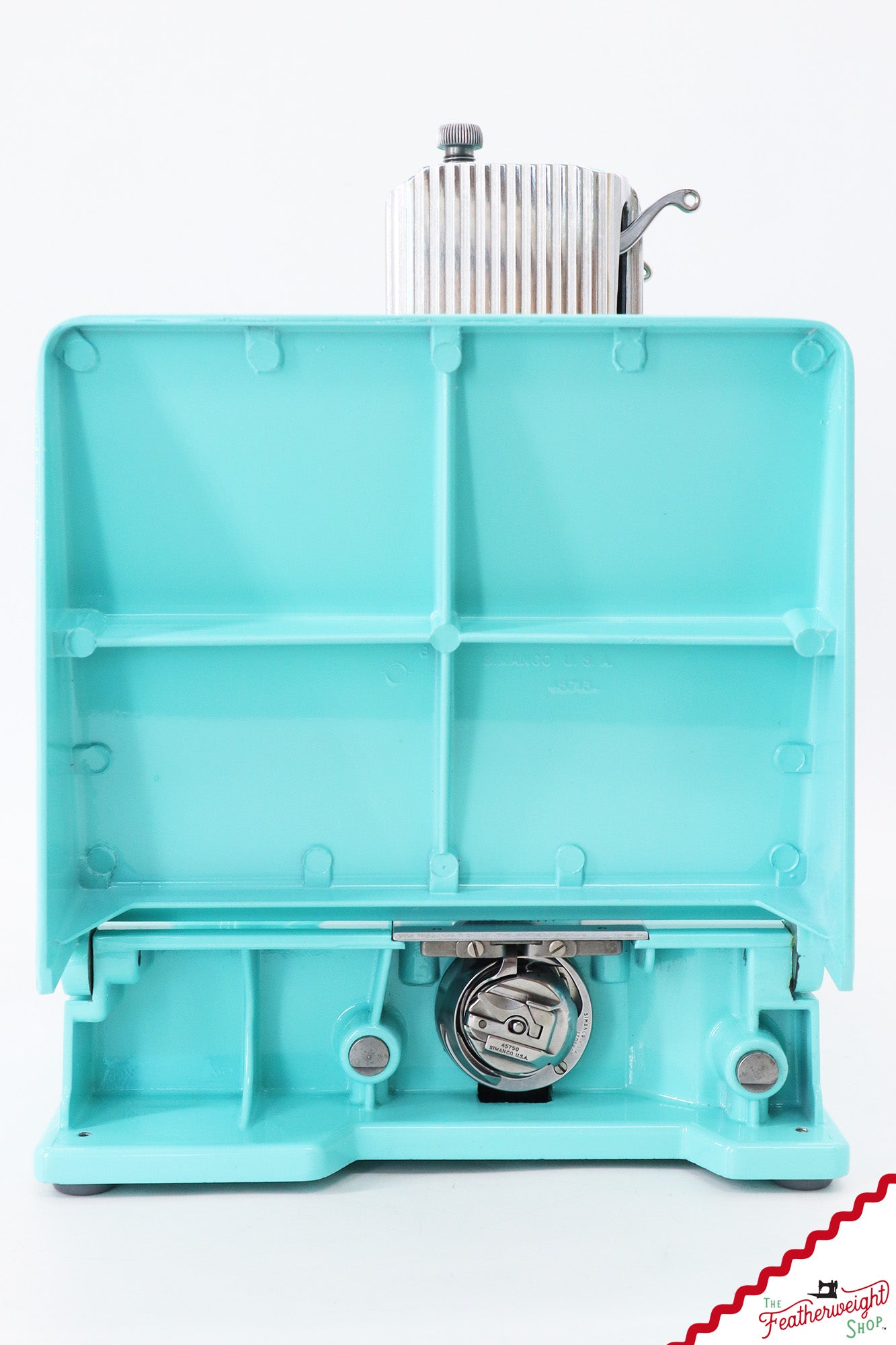 Singer Featherweight 221, AM781*** - Fully Restored in Tiffany Blue