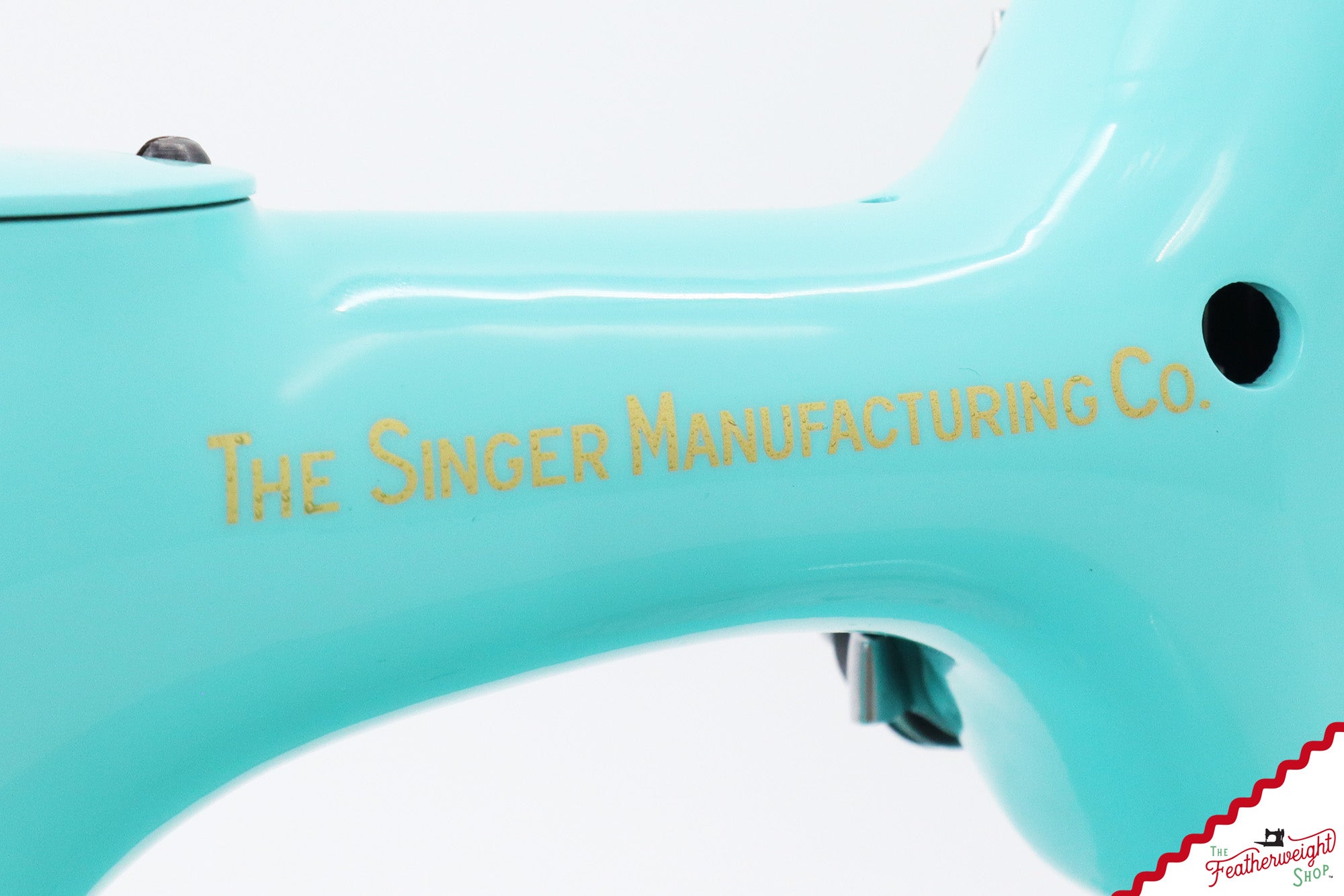 Singer Featherweight 221, AM781*** - Fully Restored in Tiffany Blue