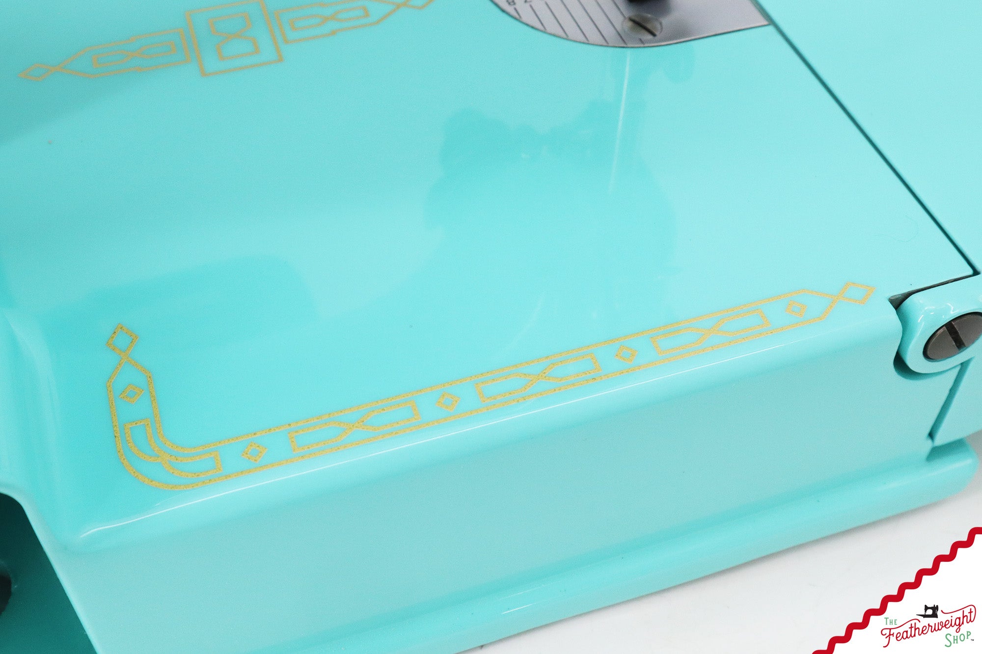 Singer Featherweight 221, AM781*** - Fully Restored in Tiffany Blue