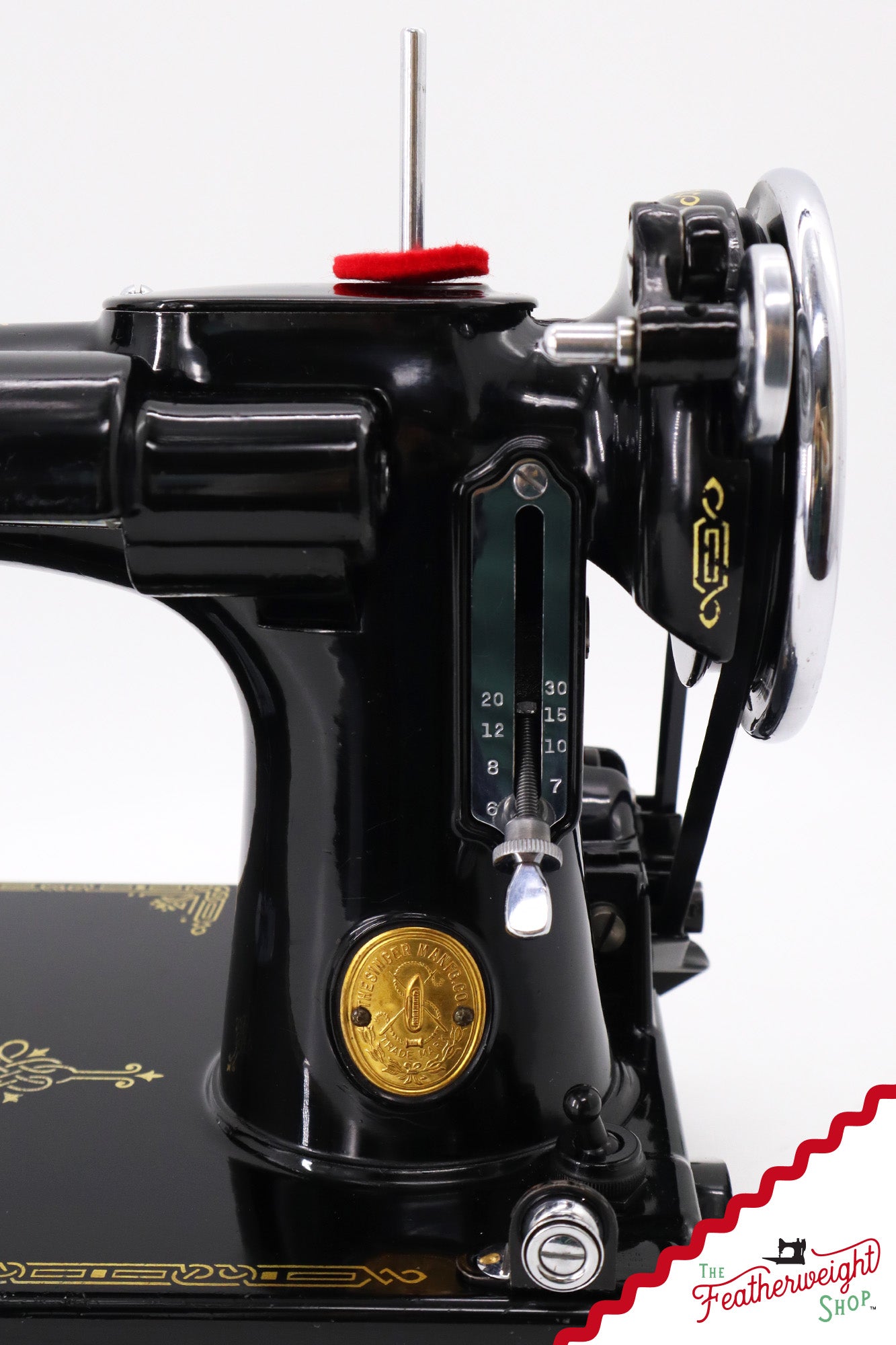 Singer Featherweight Top Decal 221 Sewing Machine, AF3859** - SCARCE