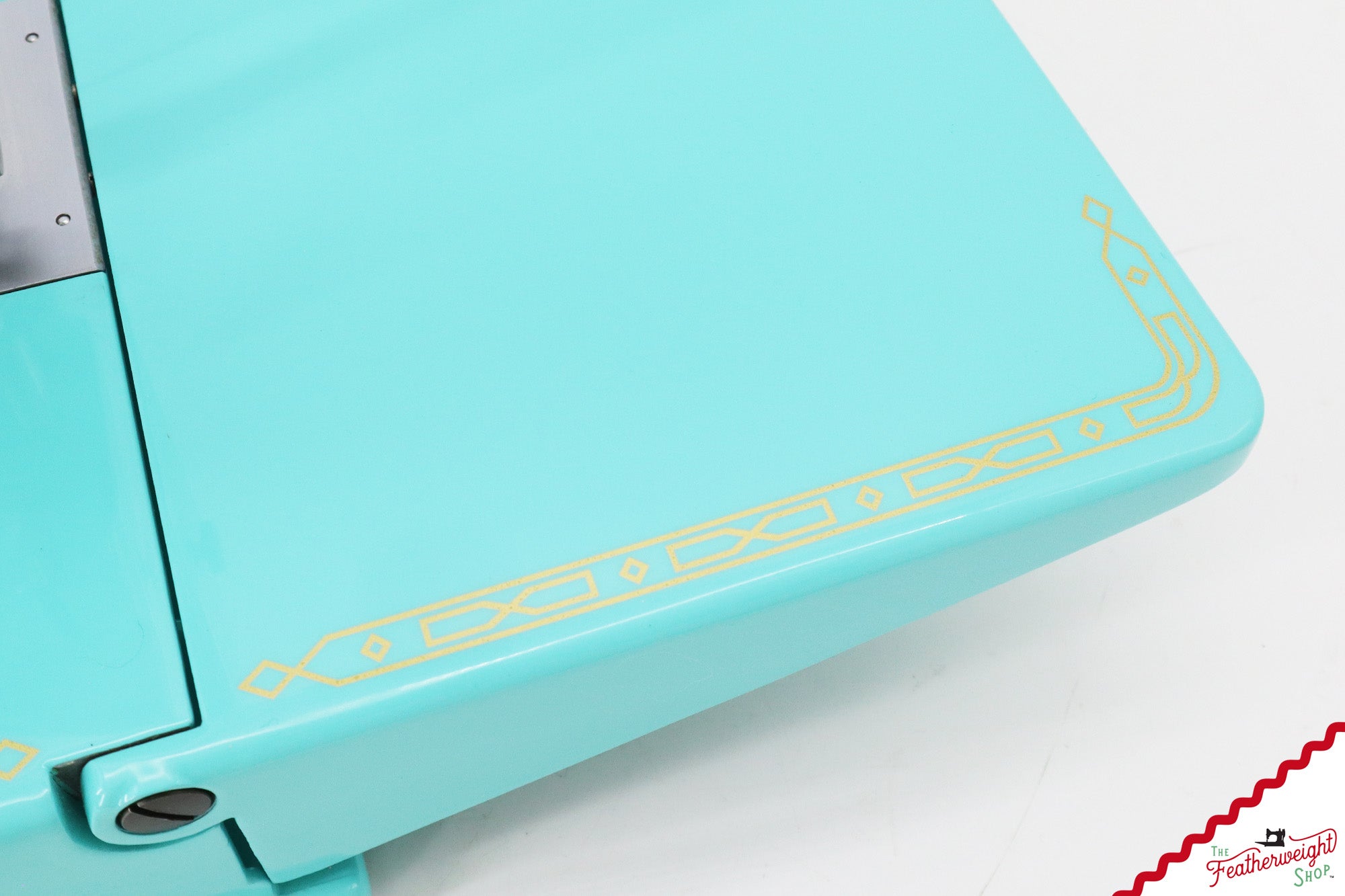 Singer Featherweight 221, AM781*** - Fully Restored in Tiffany Blue