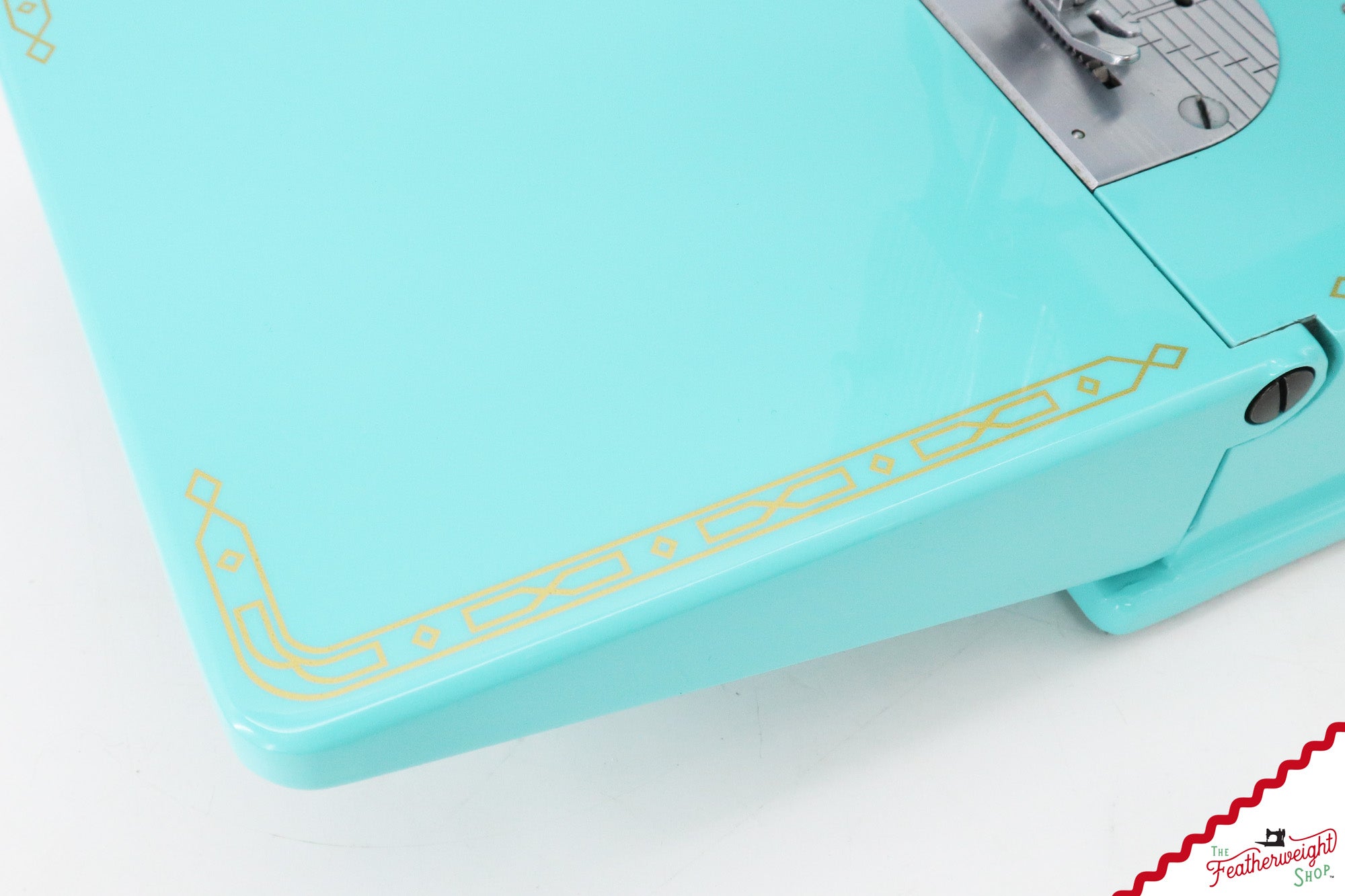 Singer Featherweight 221, AM781*** - Fully Restored in Tiffany Blue