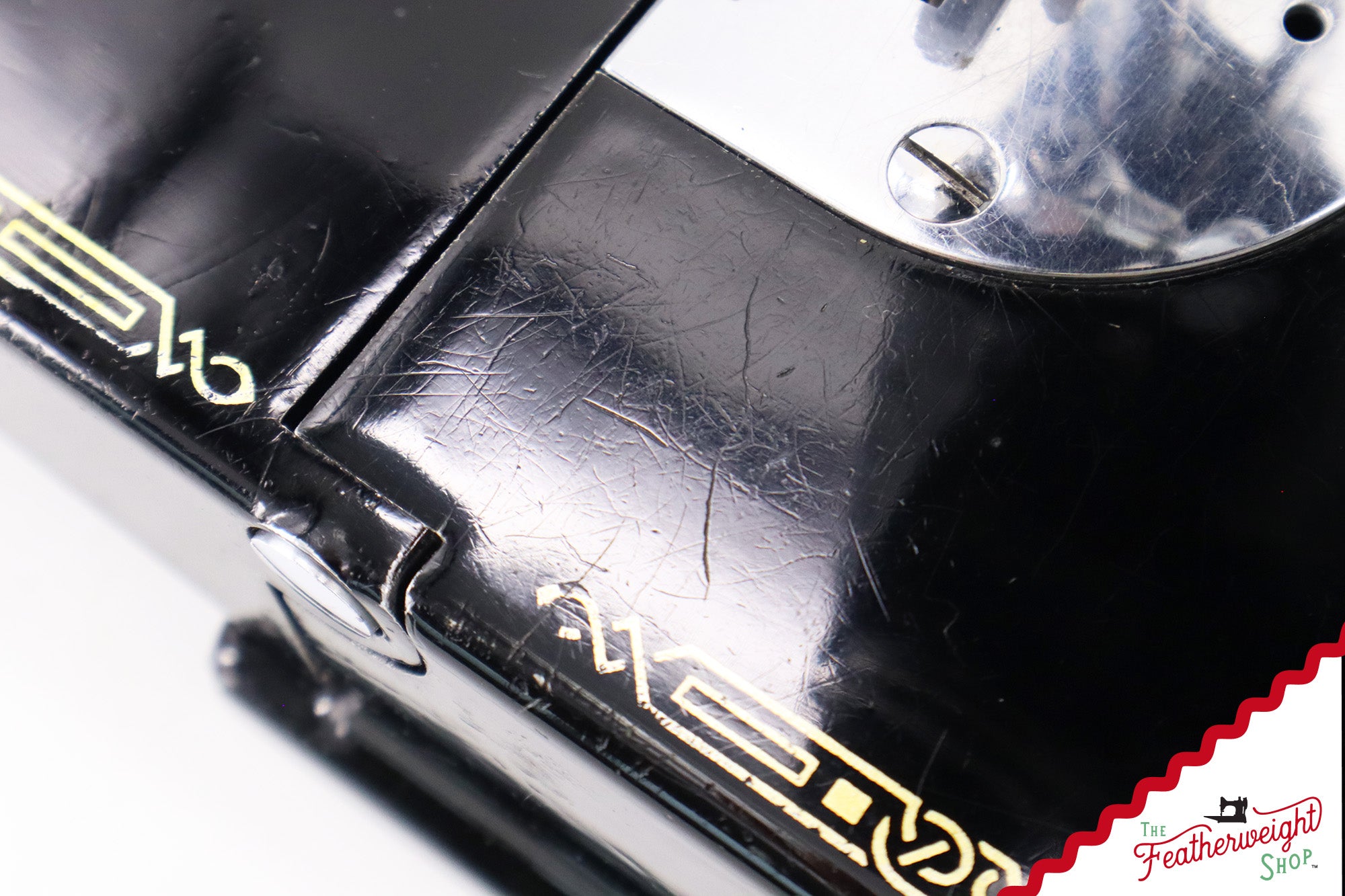 Singer Featherweight Top Decal 221 Sewing Machine, AF3859** - SCARCE