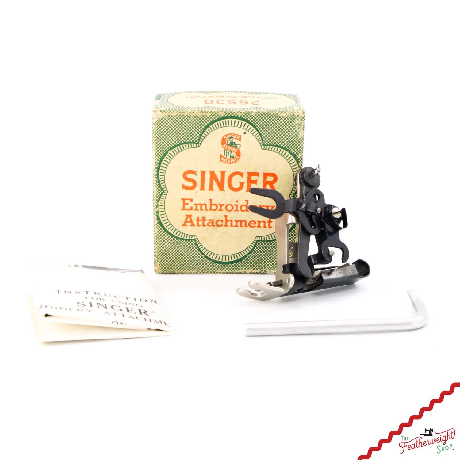 Single Thread Embroidery Attachment, Singer (Vintage Original)