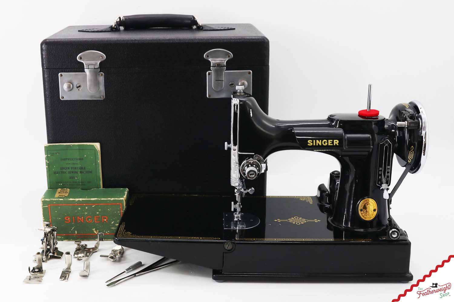Singer Featherweight 221 Sewing Machine, AF750*** - 1941