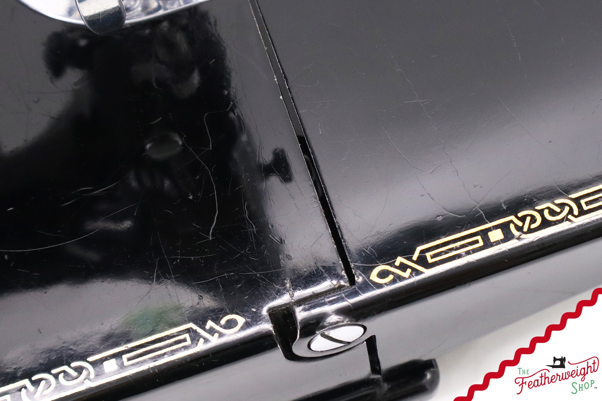 Singer Featherweight Top Decal 221 Sewing Machine, AF3859** - SCARCE