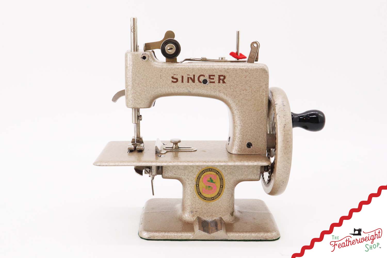 Singer Sewhandy Model 20 - Hammered Wispy Mauve - RARE, Complete Set - Holiday Faire 2025