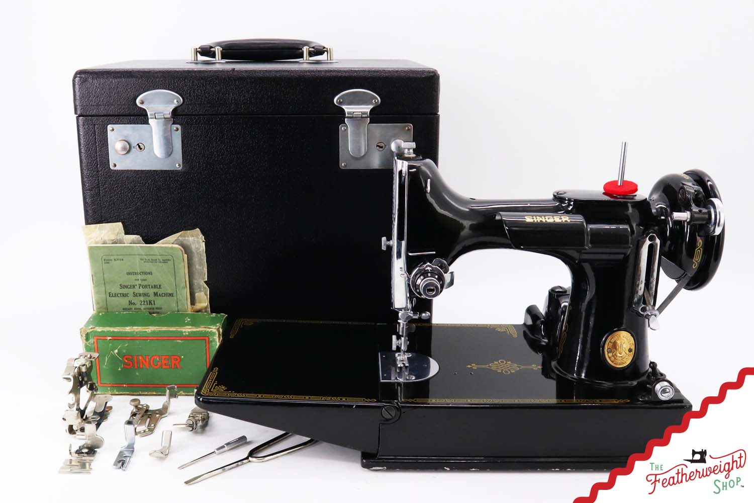 Featherweight 221K Sewing Machine, EF2863** - 1949
