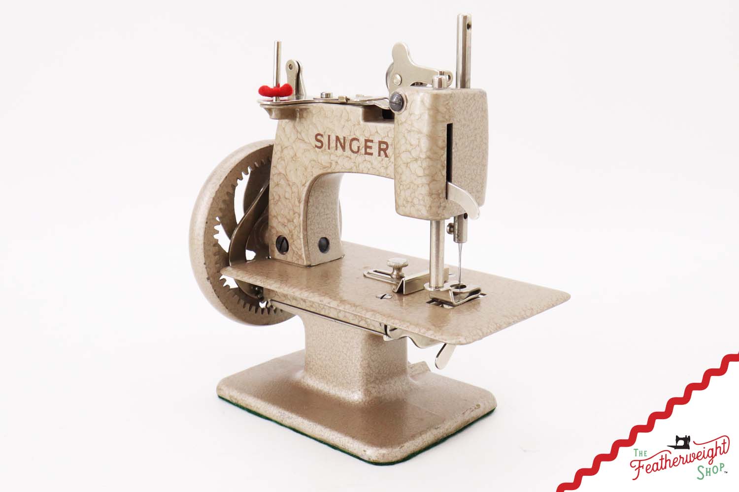 Singer Sewhandy Model 20 - Hammered Wispy Mauve - RARE, Complete Set - Holiday Faire 2025