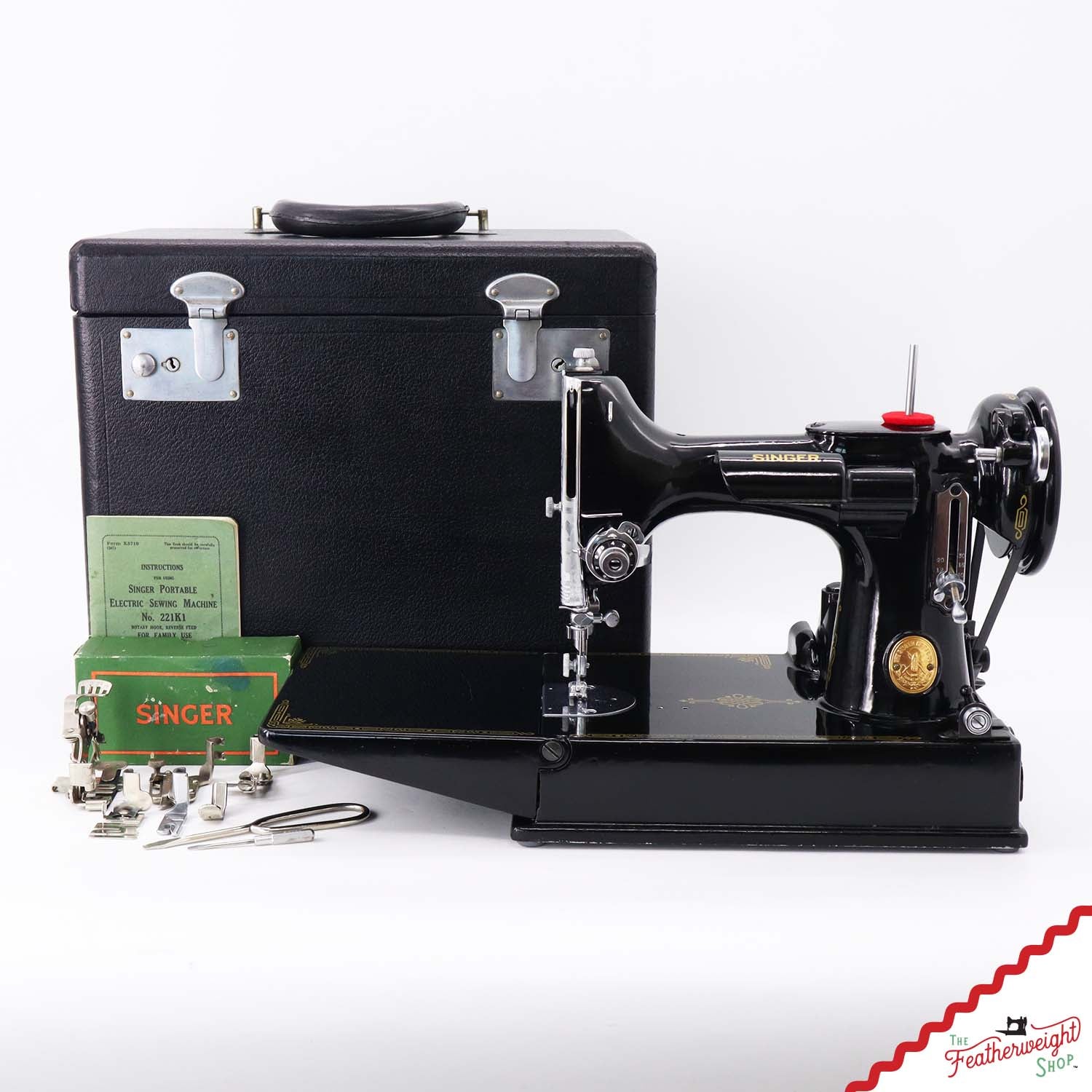 Featherweight 221K Sewing Machine, EF287*** - 1949