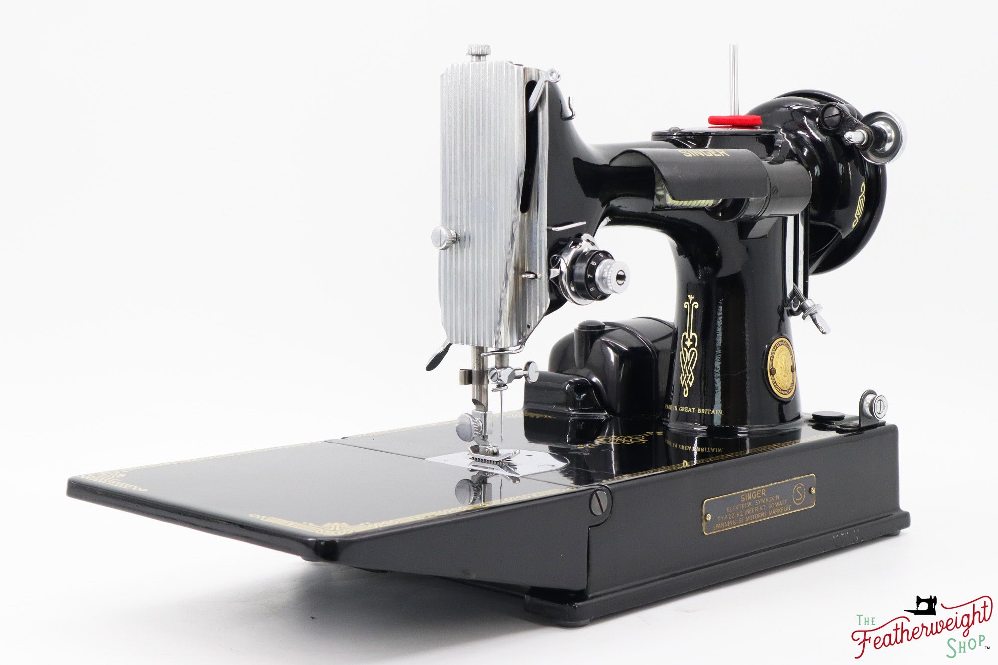 Singer Featherweight Swedish 221K Sewing Machine, EH0030**