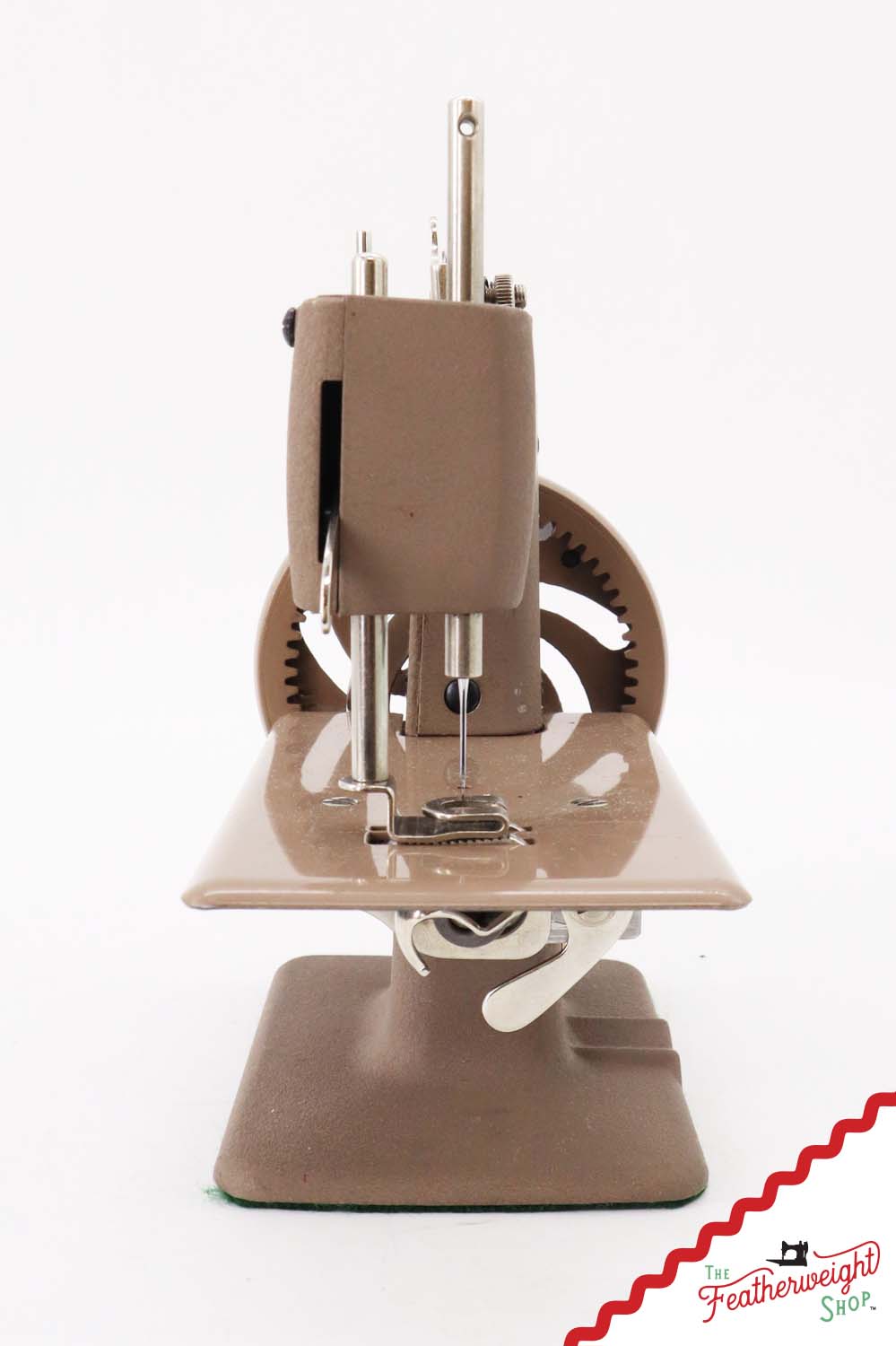 Singer Sewhandy Model 20, Warm Taupe - Made in U.S.A. Decal - Holiday Faire 2025