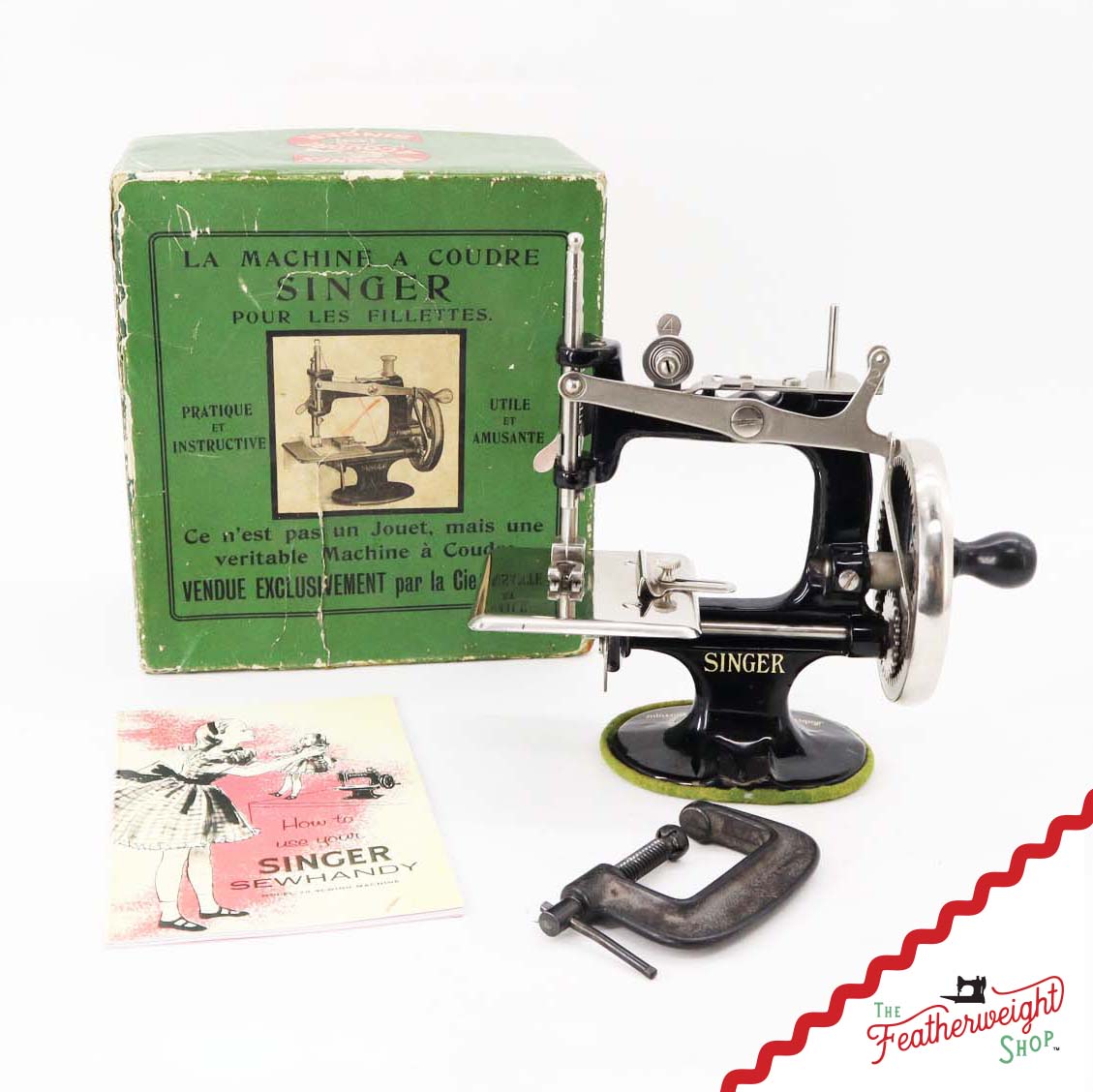 Singer Sewhandy Model 20 - Black - Complete French Set - RARE, April 2026