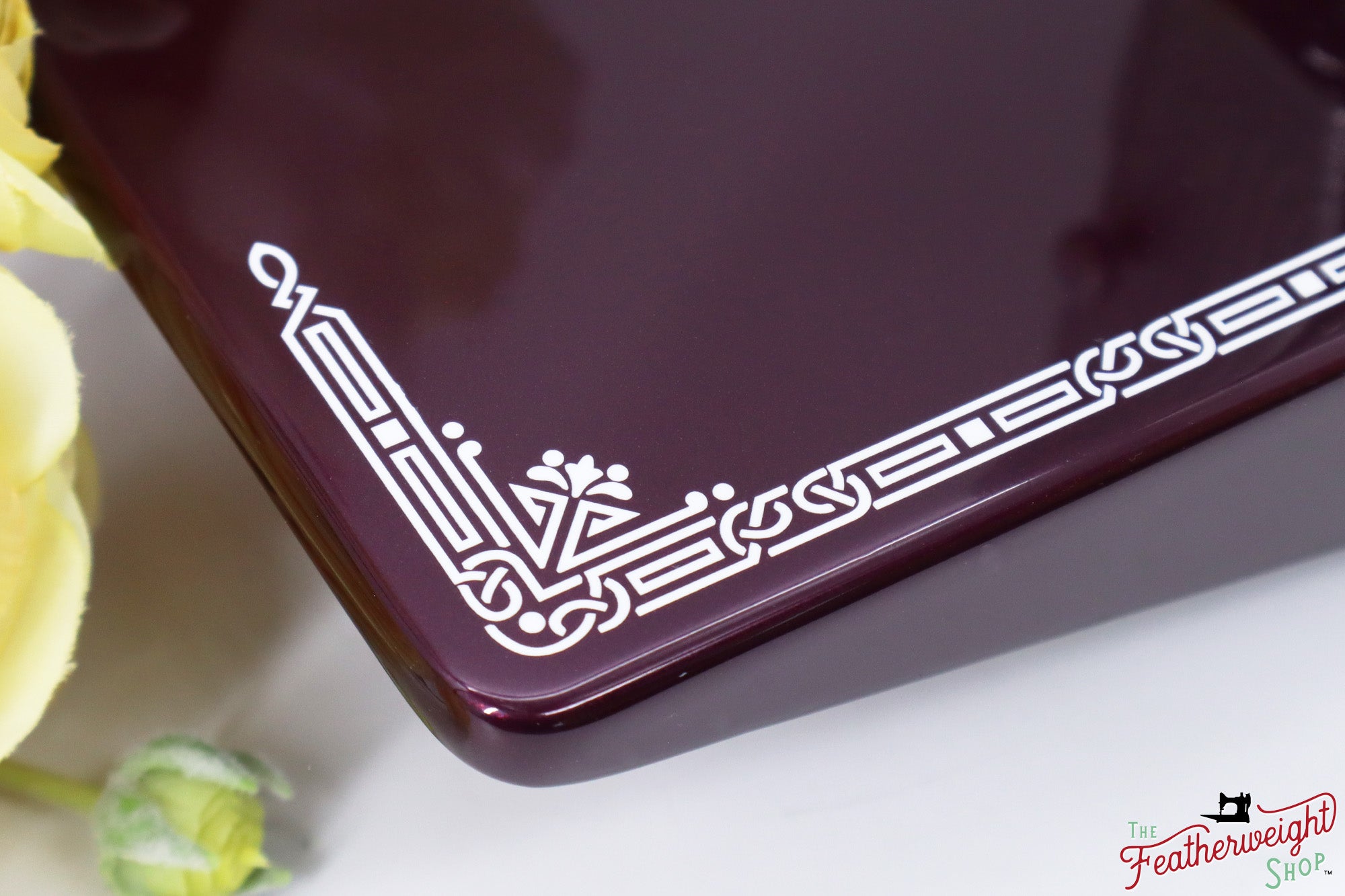 Singer Featherweight 221, AF867*** - Fully Restored in Star Garnet