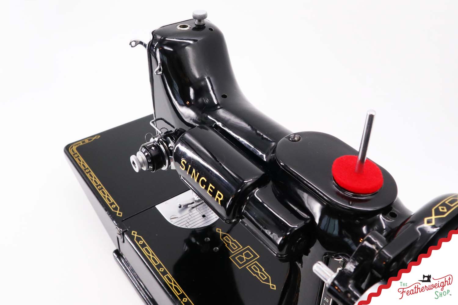 Singer Featherweight 221 Sewing Machine, AM695*** - 1957