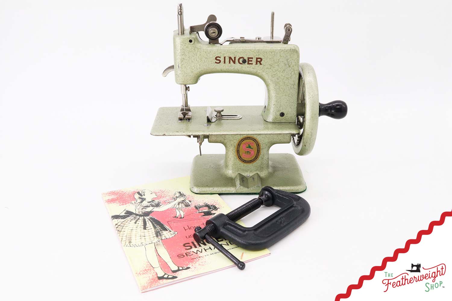 Singer Sewhandy Model 20, Hammered Green - October 2025, Faire