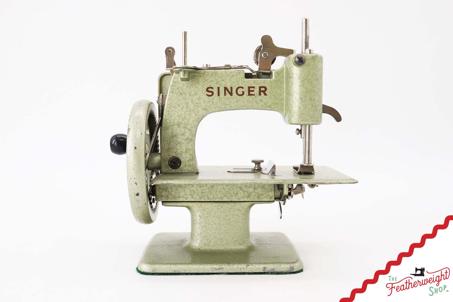 Singer Sewhandy Model 20, Hammered Green - October 2025, Faire