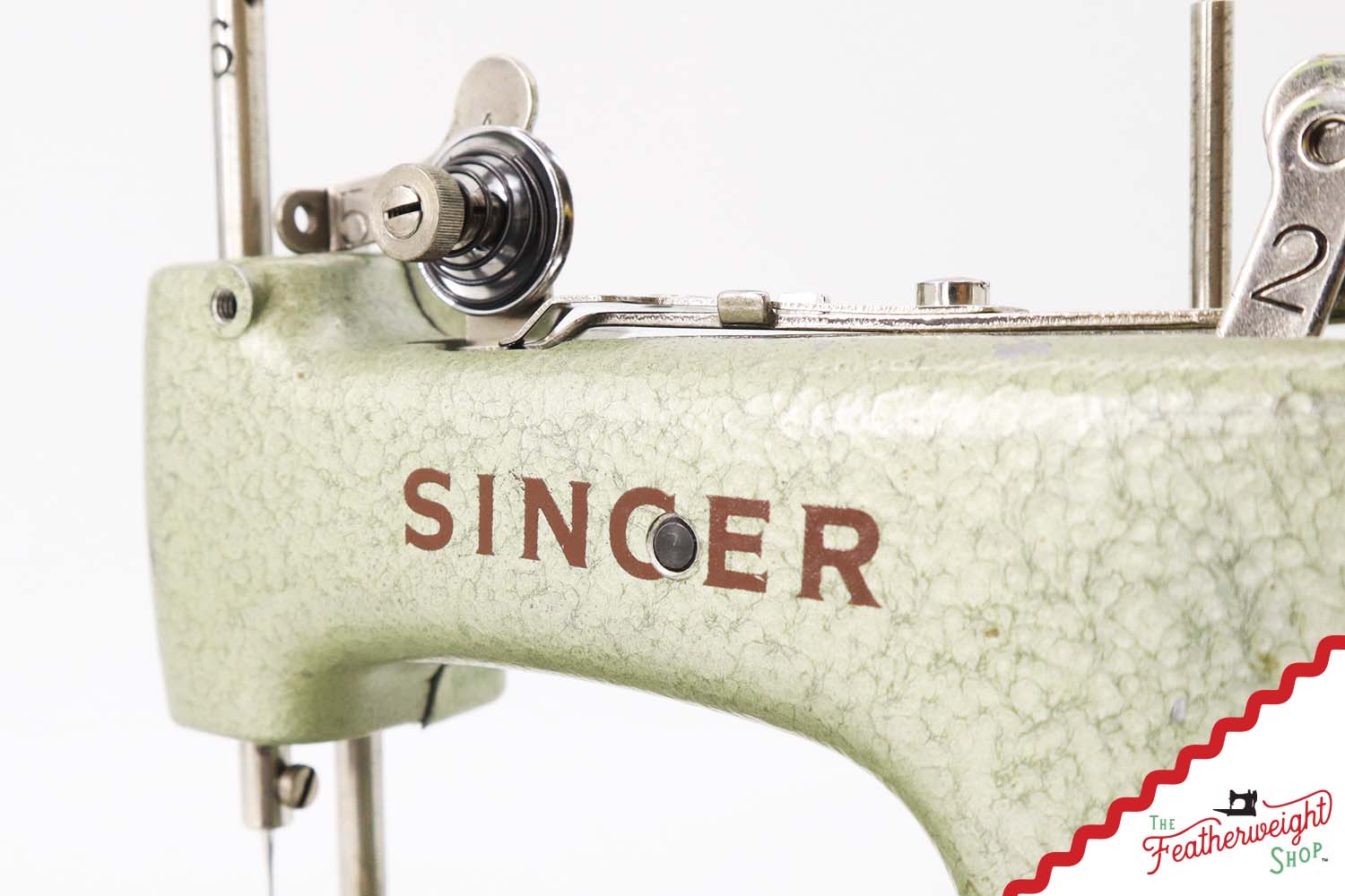 Singer Sewhandy Model 20, Hammered Green - October 2025, Faire