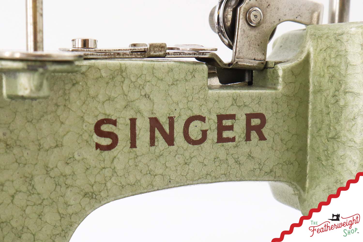 Singer Sewhandy Model 20, Hammered Green - October 2025, Faire